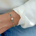 Náramek Coastal Seed Bead s perlou