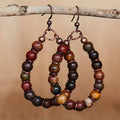Vintage visací náušnice Creative Bead