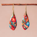 Boho visací náušnice Vibrant